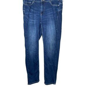 Love & Legend 18 Jeans Denim Blue Skinny Leg Stretchy Comfy Pants Casual Bottoms